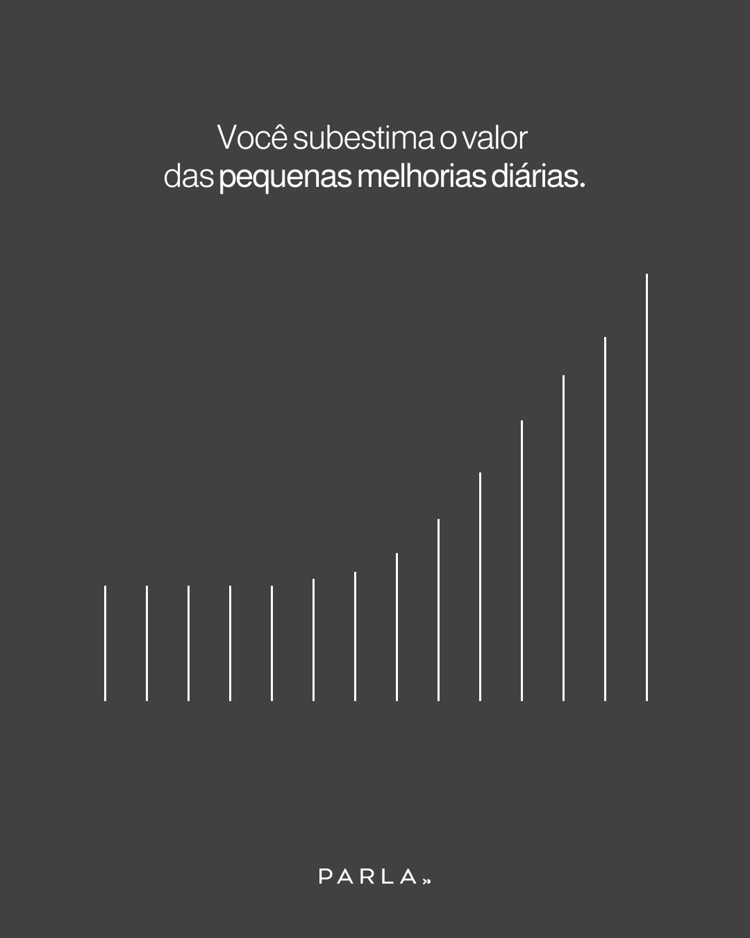 1% melhor a cada dia.