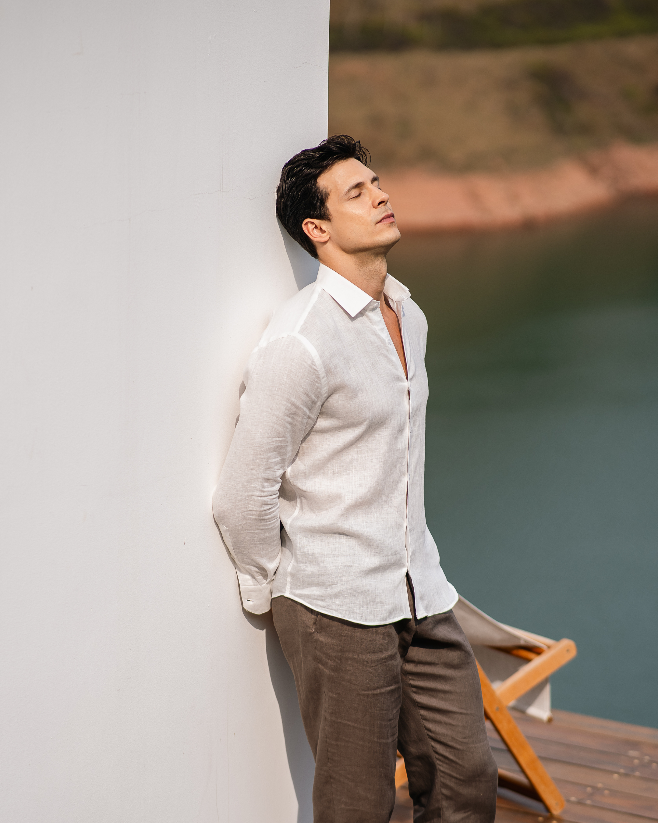 A Camisa de Linho – Branco