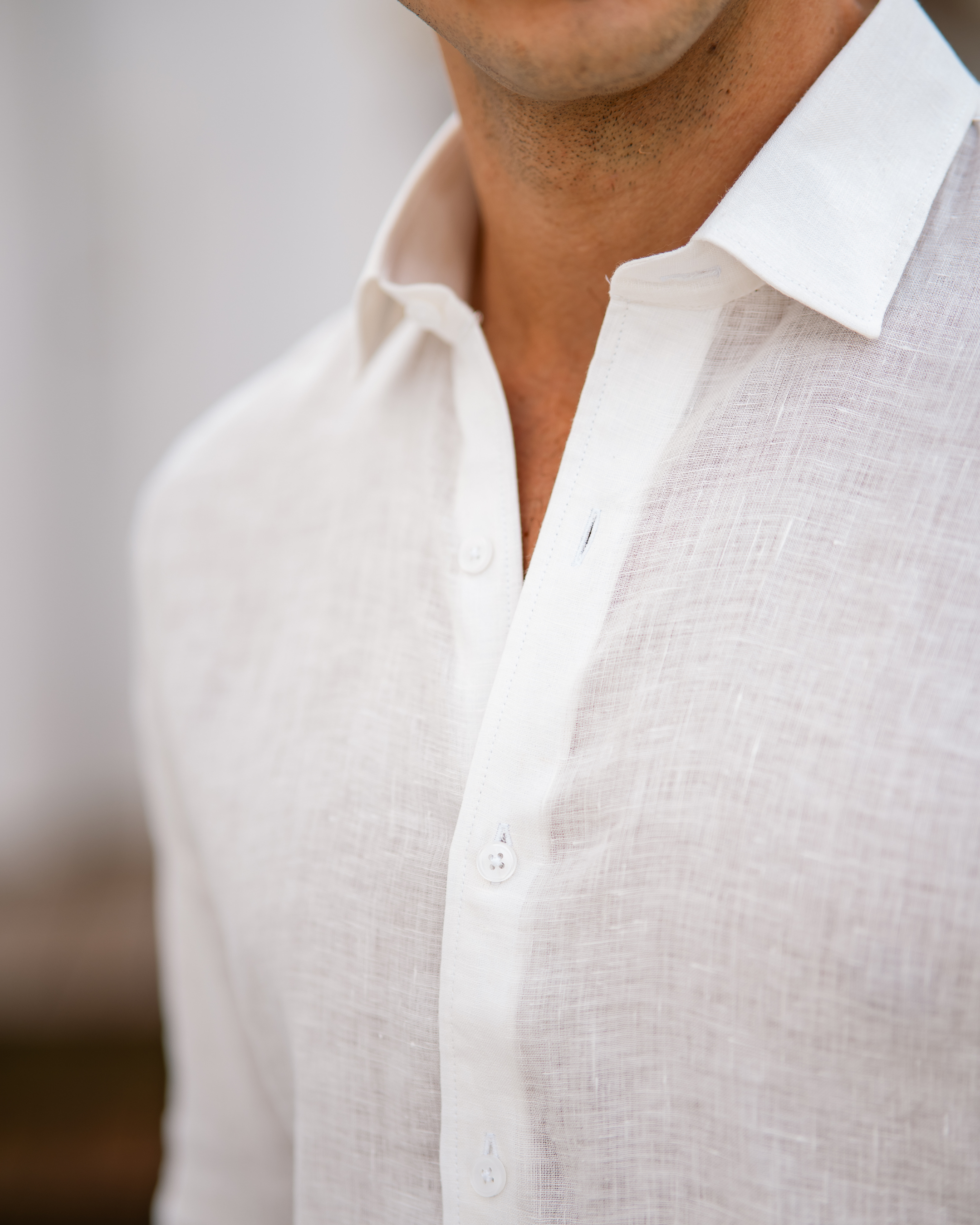 A Camisa de Linho – Branco