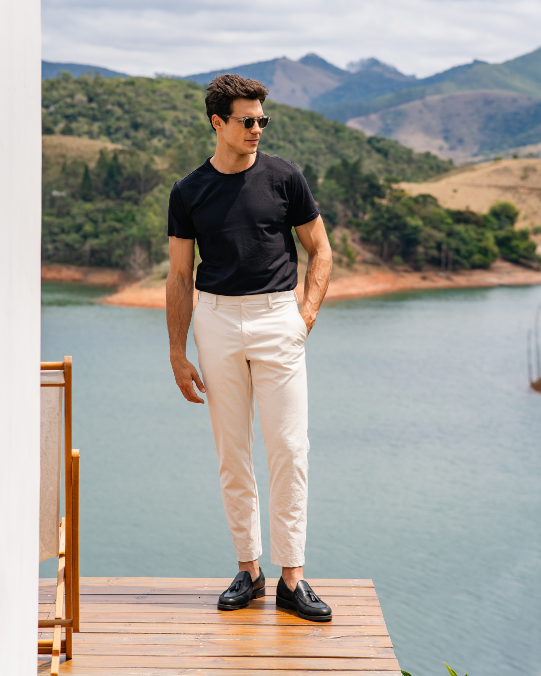 Camiseta Pima – Preto