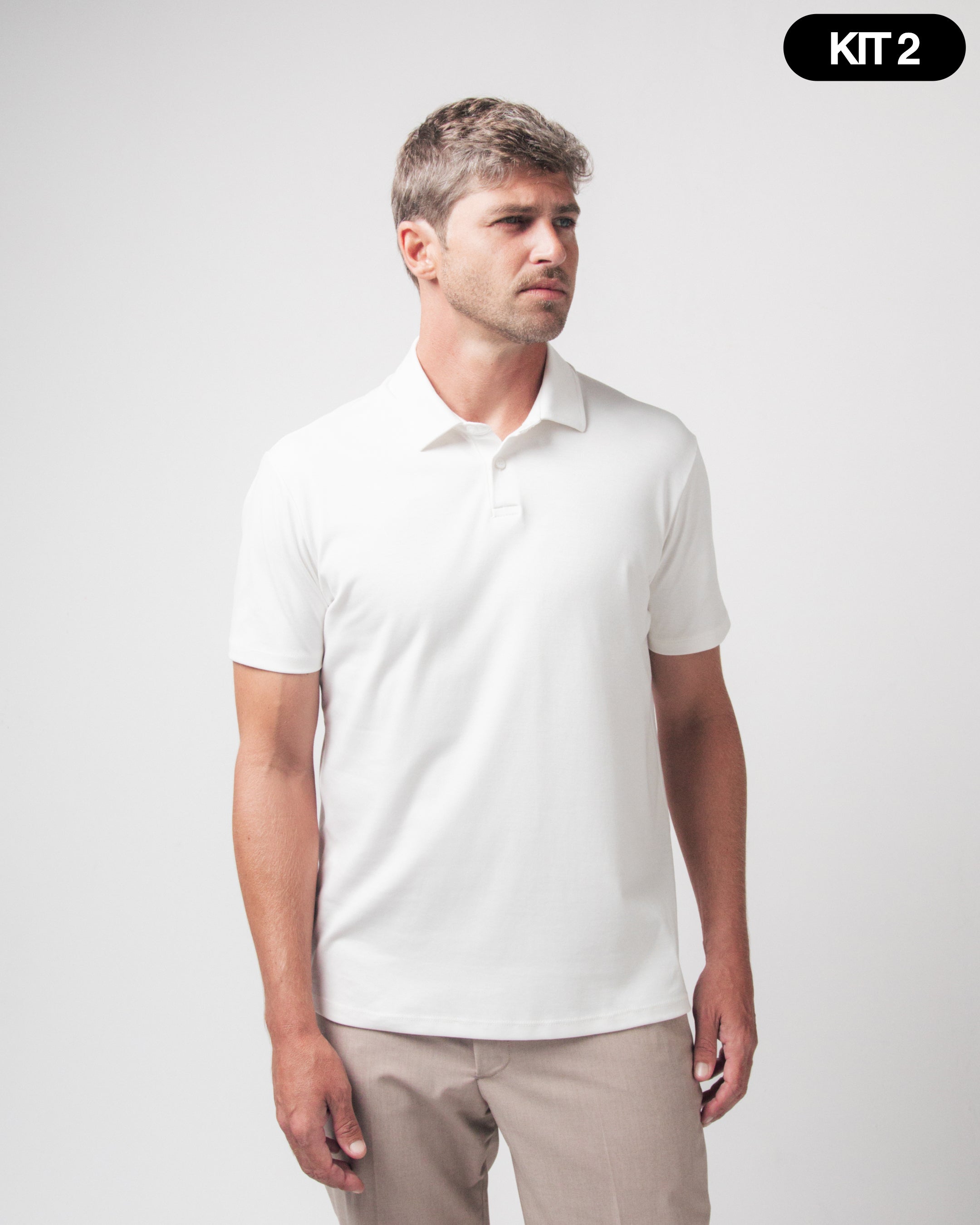 Kit 2 Camisas Polo