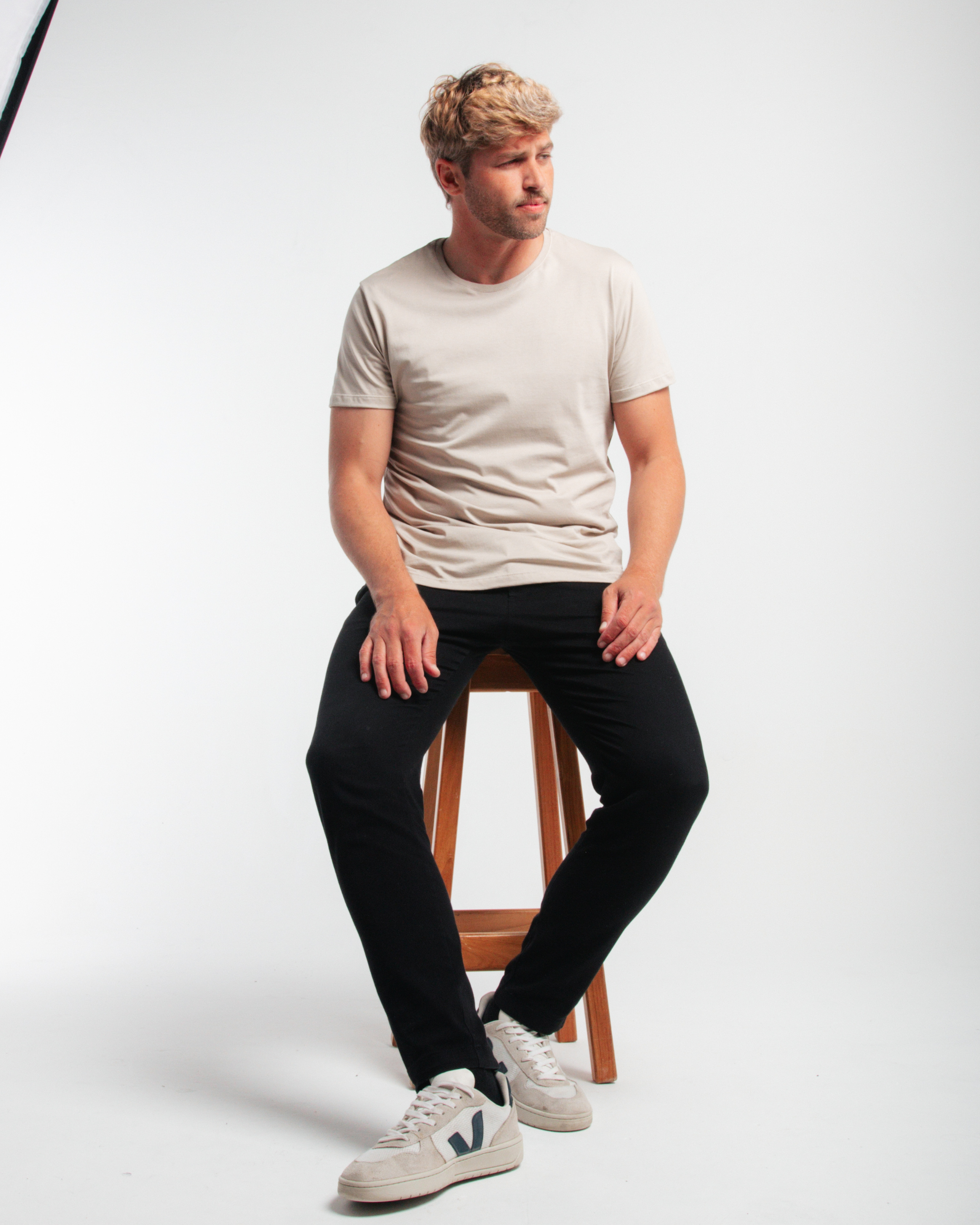 Camiseta Pima – Areia