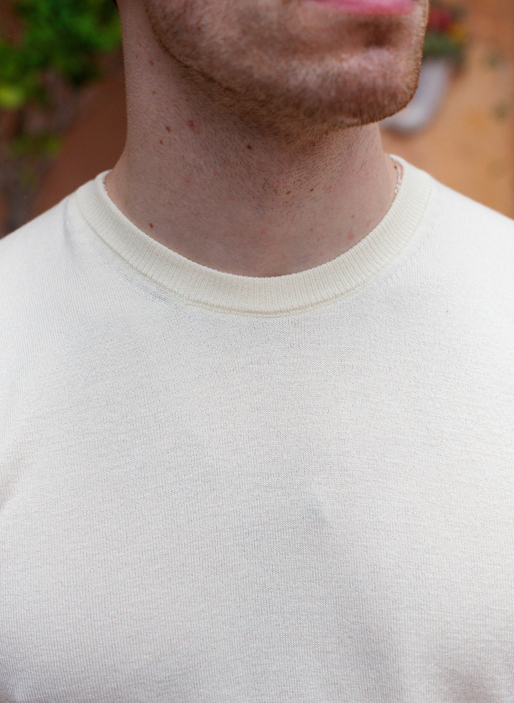 Camiseta Tricot – Off White