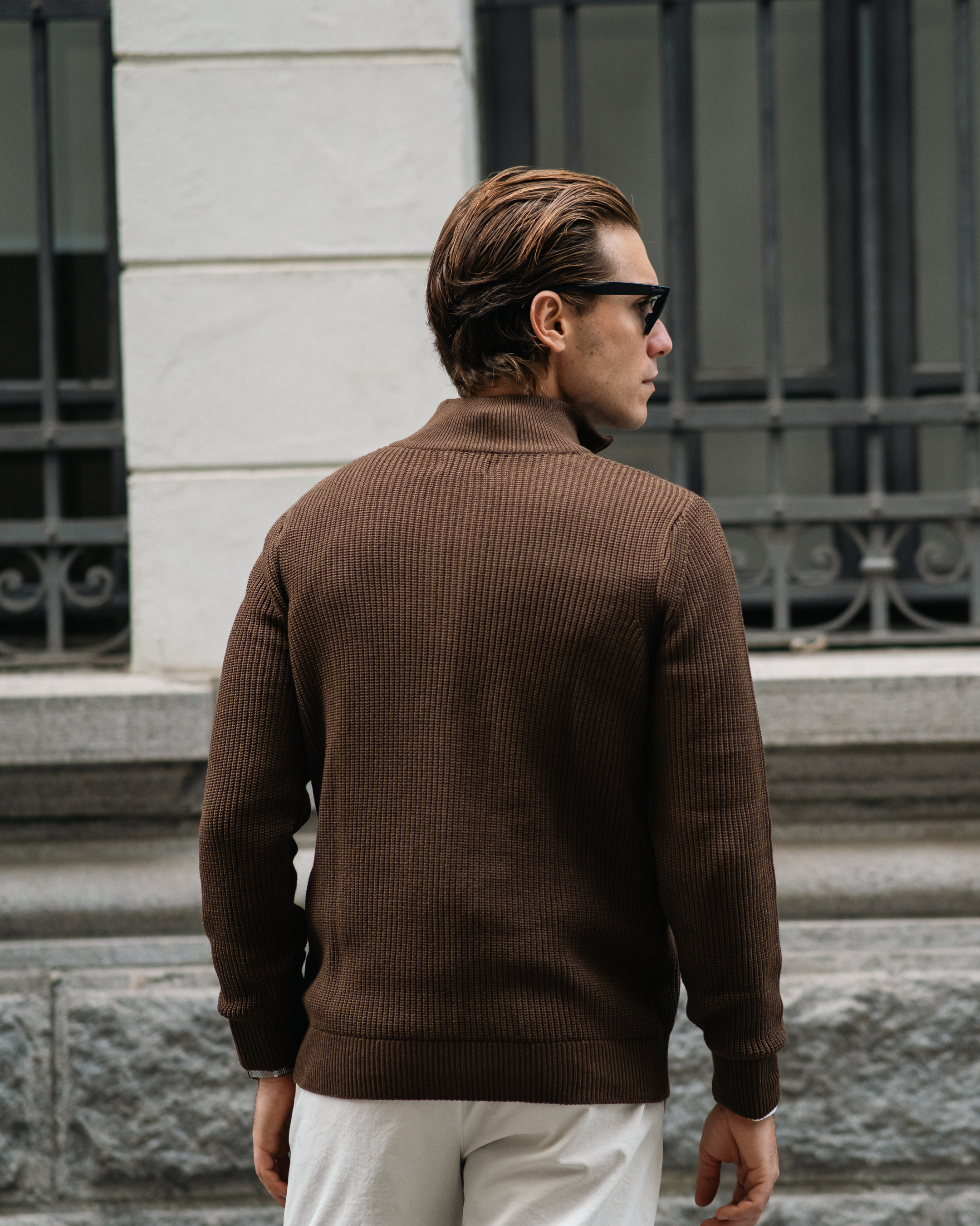 Tricot Quarter-Zip