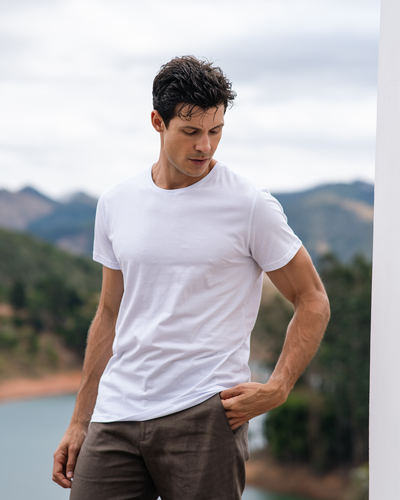 Camiseta Pima – Branco