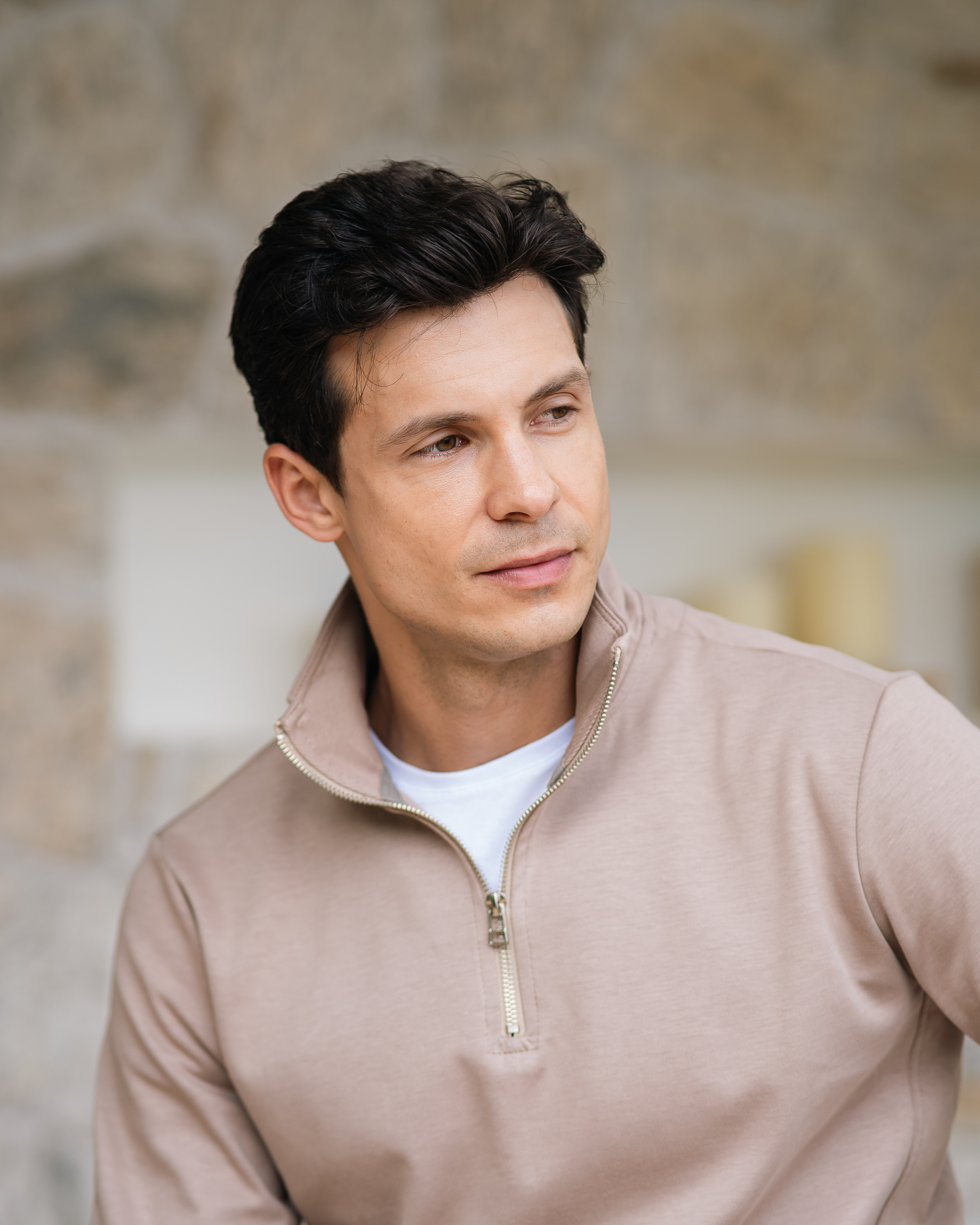 Suéter Zip-Neck (Kit 02)