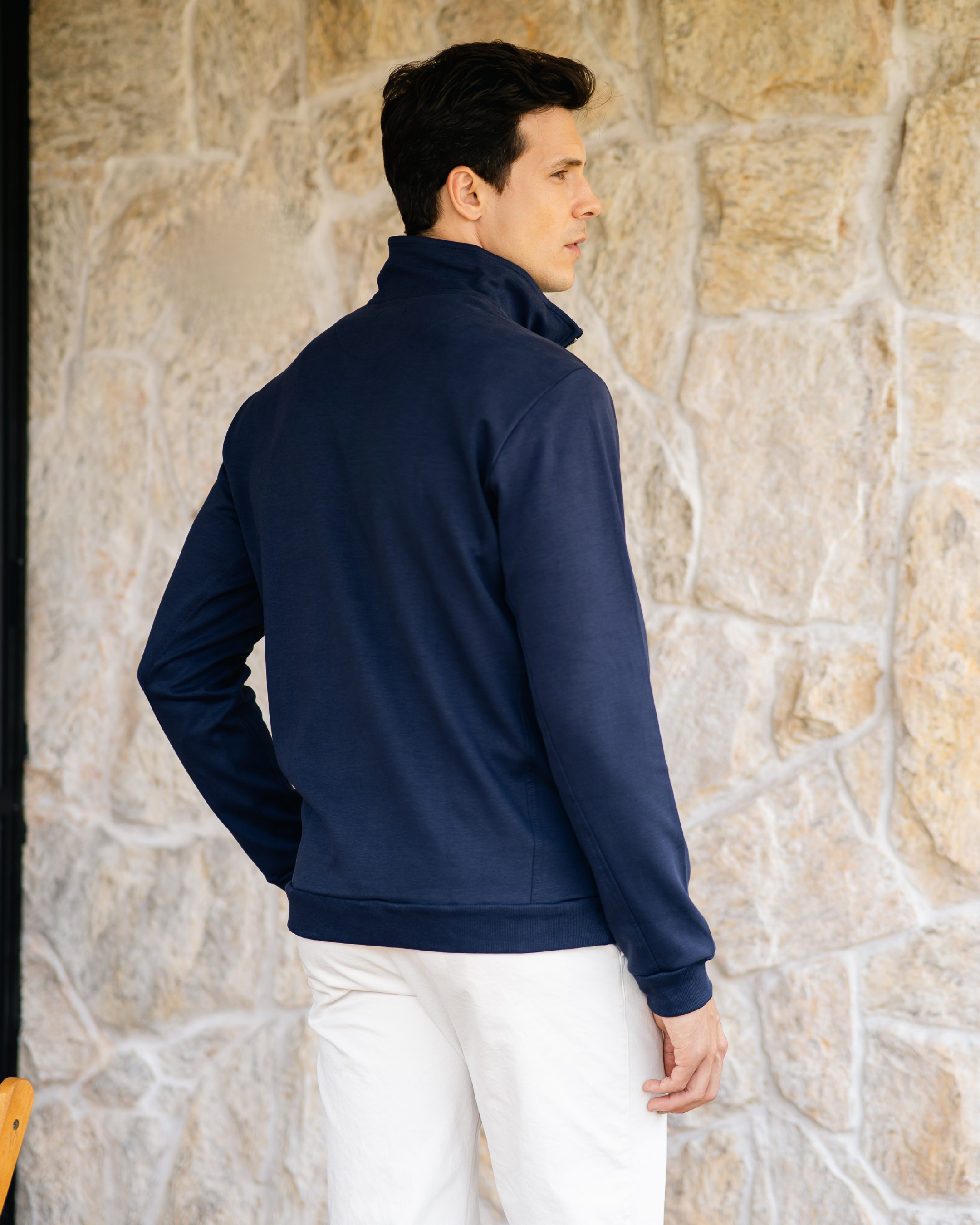 Suéter Zip-Neck (Kit 02)