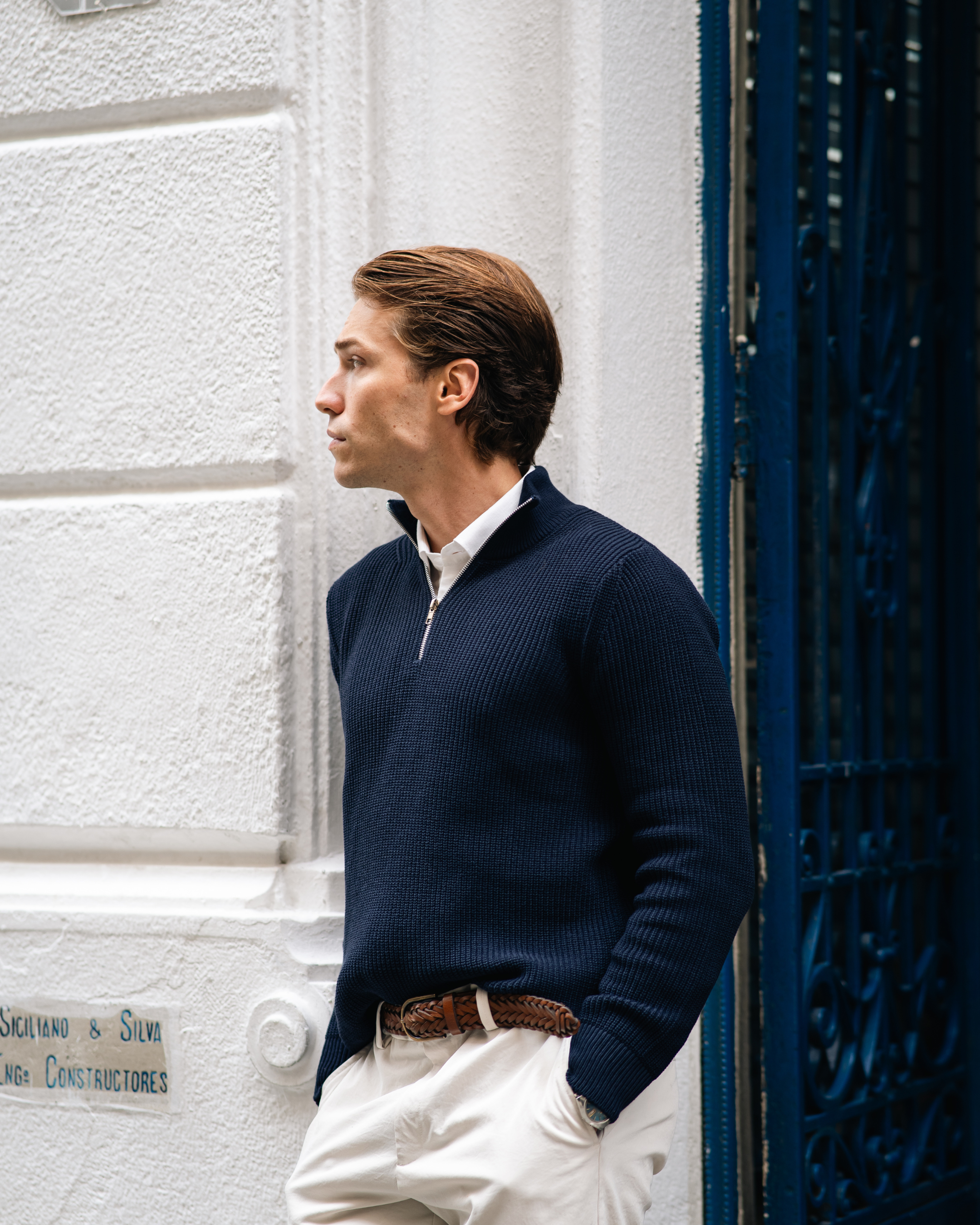 Tricot Quarter-Zip