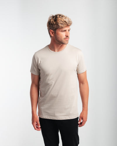 Camiseta Pima – Areia