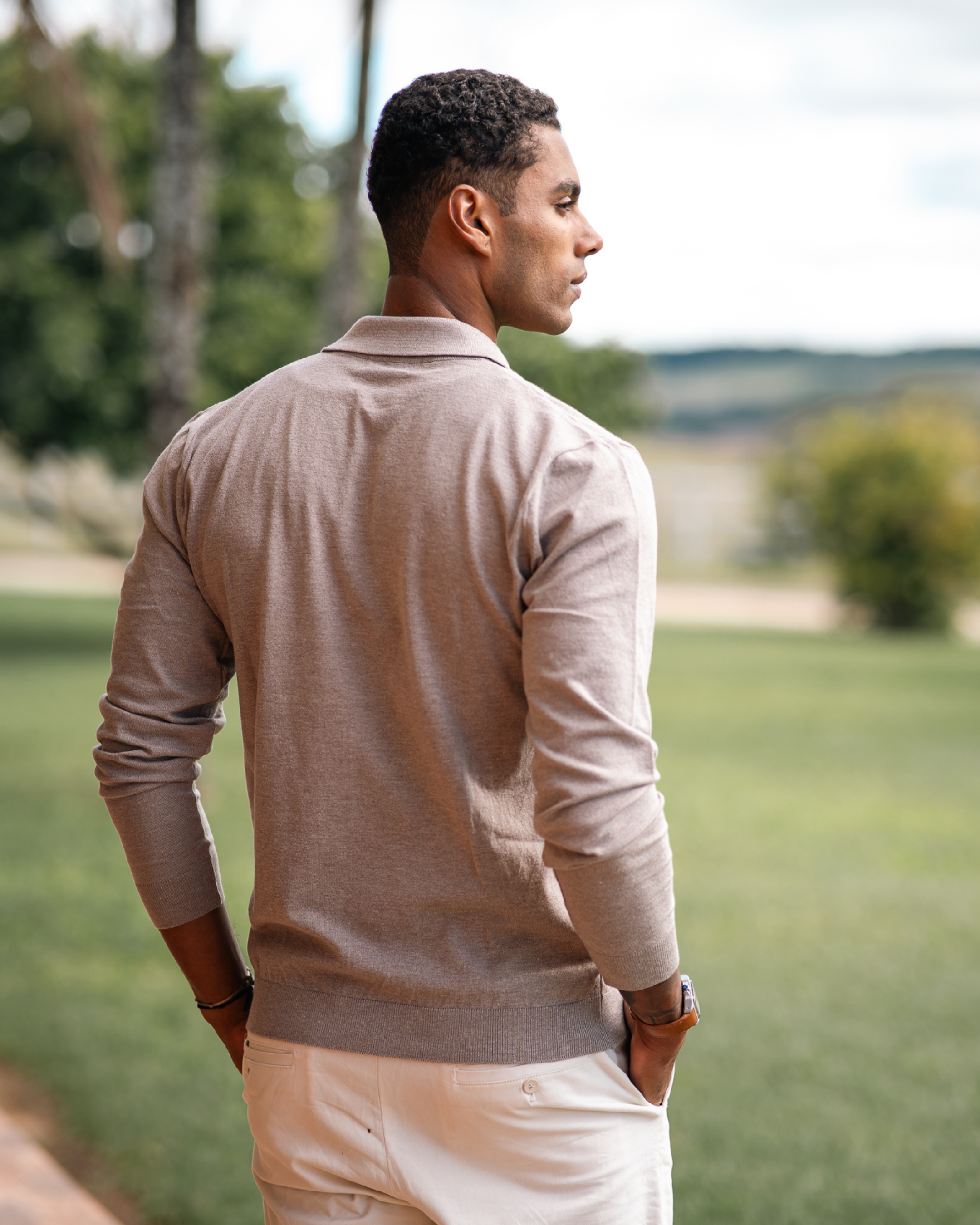 Polo Manga Longa Tricot [Collab RBN]