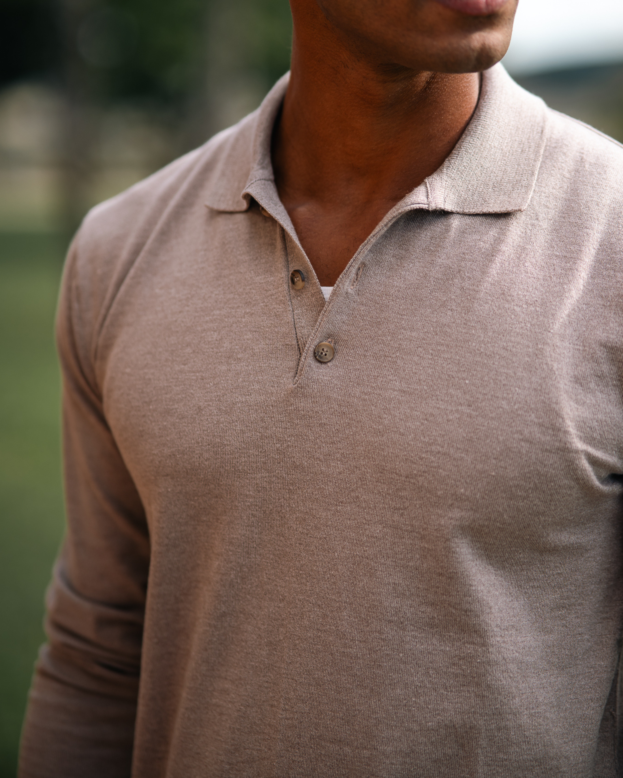 Polo Manga Longa Tricot [Collab RBN]