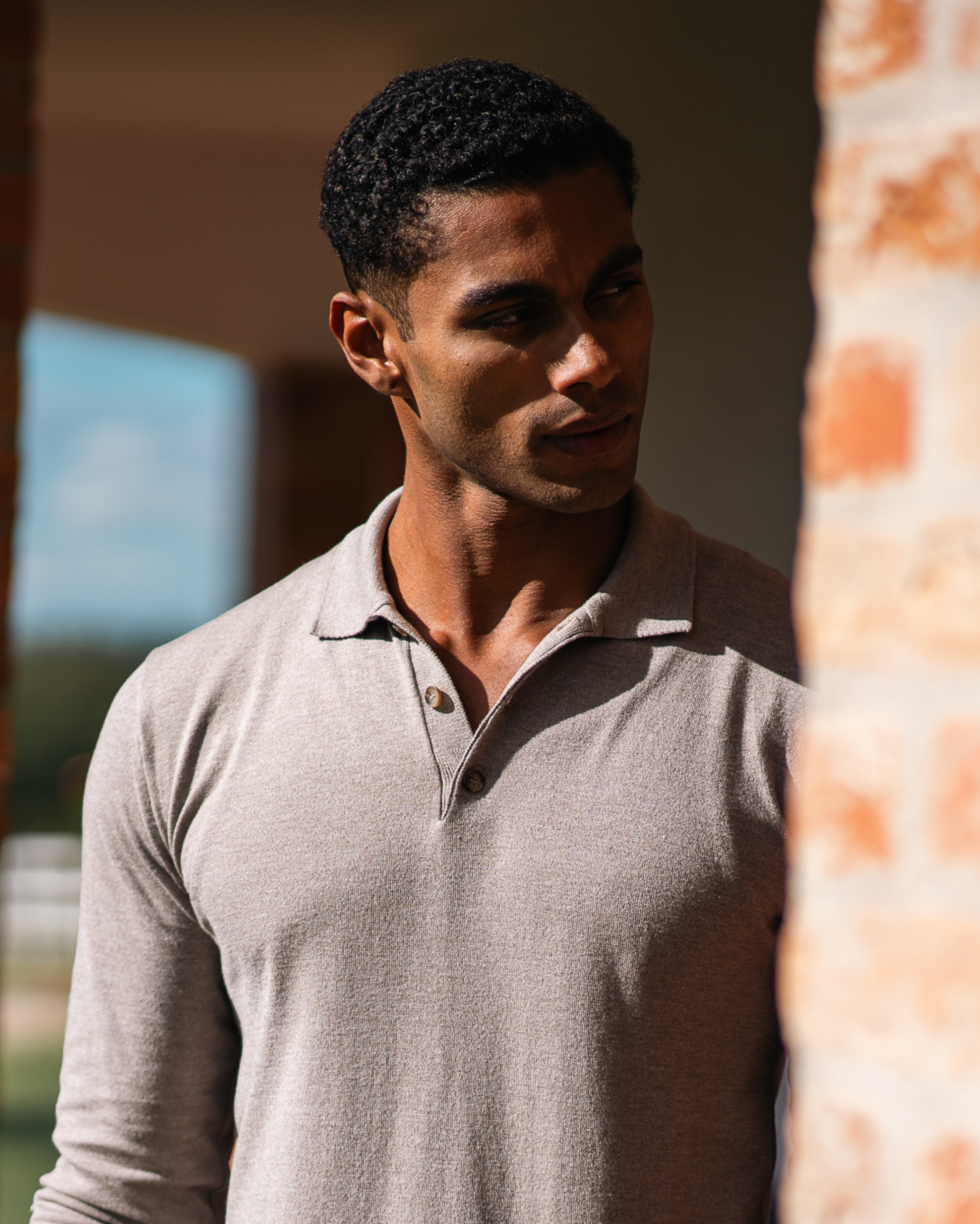 Polo Manga Longa Tricot [Collab RBN]