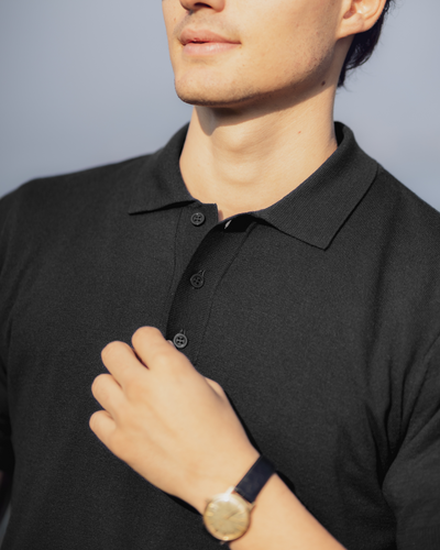 Camisa Polo Tricot – Preto