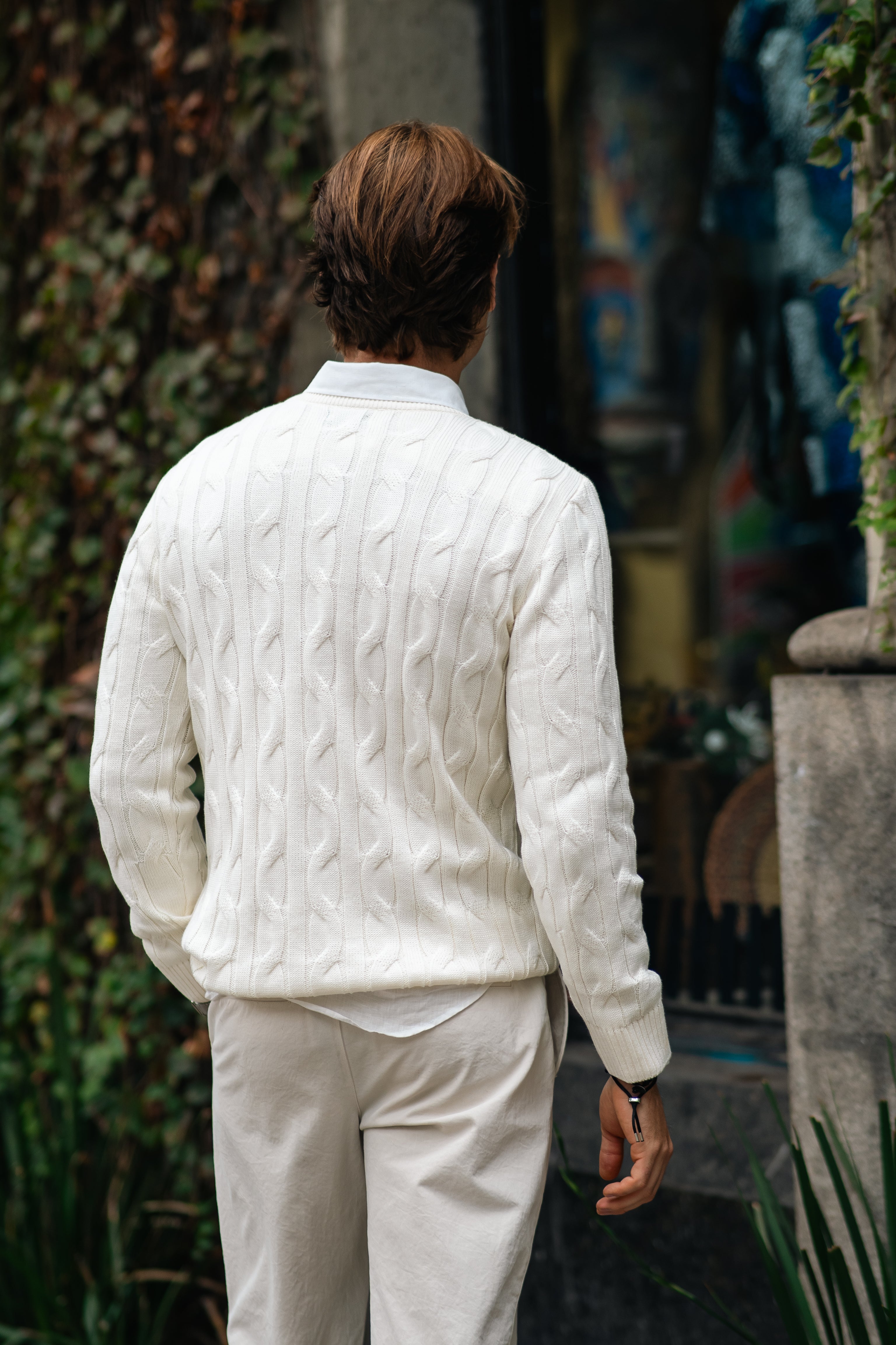 Tricot Trançado – Off White